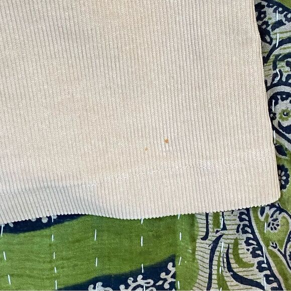 Y2K Mossimo Stretch Khaki Corduroy Flared Pants Size 7 - Picture 5 of 16